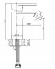 CERSANIT - Bateria bidetowa sztorcowa CREA nikiel  S951-317